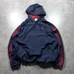 00s【adidas】Pullover anorak foodie/Y2K/短丈