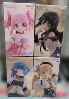 魔法少女まどかマギカ 鹿目まどか 暁美ほむら 美樹さやか 巴マミ フィギュア