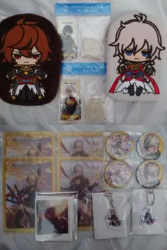 グラブル ルシファー ベリアル アクスタ ポーチ スタンプ まとめ売り