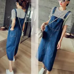 6980円⇒2780円 新品☆ミ送料無料 サロペットデニム 人気♪