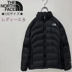 美品 ノースフェイス US 550FIL ダウンジャケット 黒 レディースS