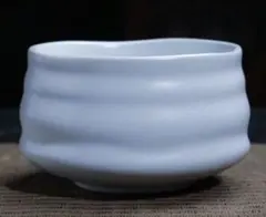 白い抹茶茶碗　単色茶道具