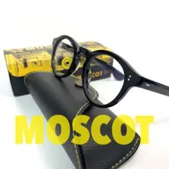 美品】MOSCOT ZOLMAN ゾルマン ブラックフレーム メガネ - メルカリ
