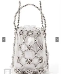 GRL 2way巾着付きボールチェーンミニバッグ　kk031