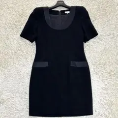 FOXEY 　フォクシー　半袖 　シルク　ひざ丈ワンピース　Ａライン　Ｍサイズのサムネイル