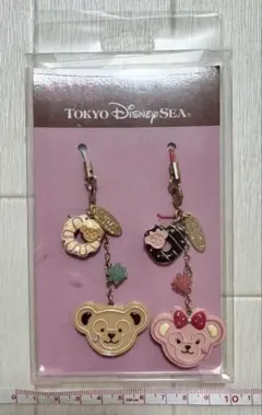 （レア？新品未使用）ディズニーシー☆ダッフィー　シェリーメイ☆ペア ストラップ