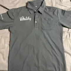 Vitality ポロシャツ Mサイズ グレー