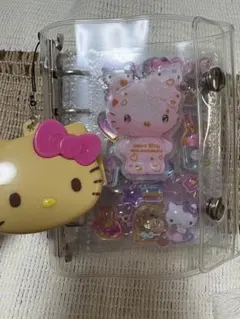 M*i様 シール帳　完成品　ボンボンドロップシール　日焼けキティ　ストラップ