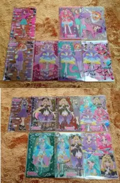 名探偵プリキュア キラキラクリアカードガム 14種類セット