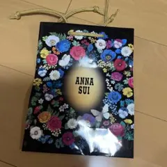 ANNA SUI 花柄 ショッピングバッグ