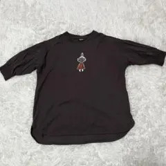 【美品】ムーミン　リトルミィ　プリント　カットソー　ゆったり　L 綿100%