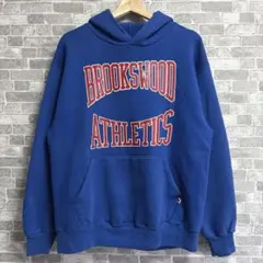 90s USA製 RUSSELL ATHLETIC ラッセルパーカーカレッジロゴ