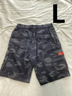 Cookman カモフラージュ柄 カーゴショートパンツ　Lのサムネイル