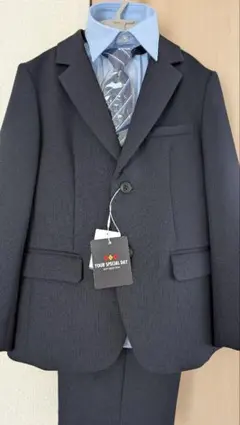 フォーマルスーツ 130cm ネイビー