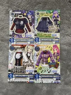 アイカツカードセット 4枚　クール