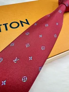 【極美品】 LOUIS VUITTON ルイヴィトン ネクタイ モノグラム 8cのサムネイル