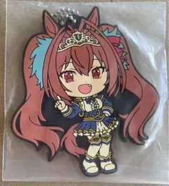 ウマ娘　ダイワスカーレット　ラバーキーホルダー
