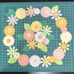 No.311 壁面 花 春 大きい 卒園 卒業 入学 入園 ガーランド 素材