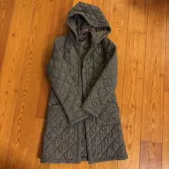 ラベンハム　フード付きキルティングコート