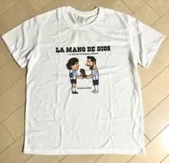 メッシ　マラドーナ　半袖Tシャツ アルゼンチン十番伝説　新品　希少サイズLのサムネイル