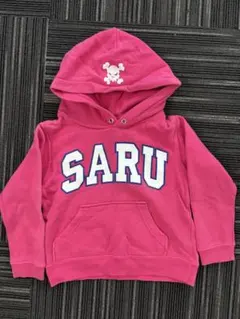 SANTASTIC! SARU パーカー ピンク Sサイズ