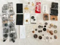 ボタンセット 多様なデザインと色