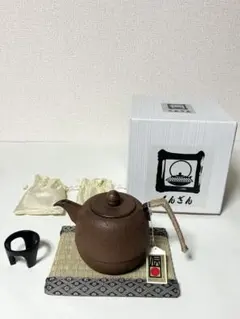 南部鉄瓶 コーヒードリップポッド ティーポット　薫山　未使用のサムネイル