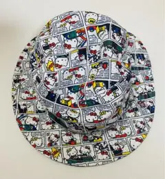 HELLO KITTY バケットハット ハローキティー　キッズ52㎝