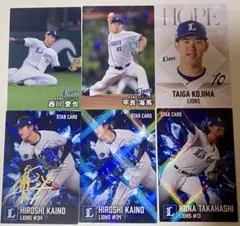 カルビープロ野球カード　西武ライオンズまとめ