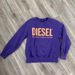 DIESEL スウェット パープル ロゴプリントのサムネイル