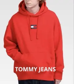 ♠️TOMMY JEANS トミーヒルフィガー　オーバーサイズパーカー　フーディ