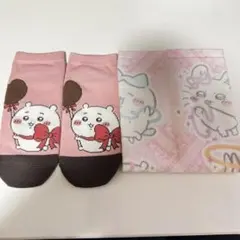 しまむら　ちいかわ　ハンドタオル　靴下セット