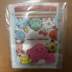 ポケモン ミスドコラボ　ジッパーバッグ