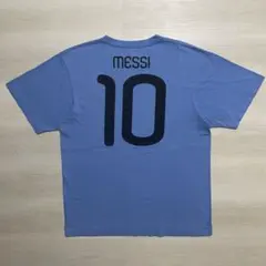 00's adidas アルゼンチン代表　メッシ　Tシャツ