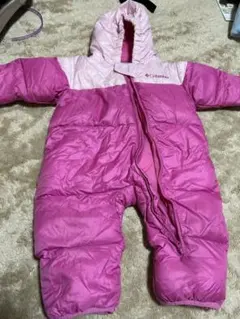 Columbia コロンビアピンク ロンパース　ジャンプスーツ　カバーオール