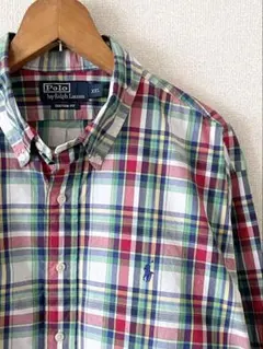 POLOラルフローレン CUSTOM FIT ボタンダウンシャツ XXLのサムネイル