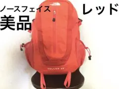 美品　赤　ノースフェイス リュック　バックパック　TELLUS25 メンズも