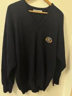 Burberrys ネイビー Vネック セーター　激安