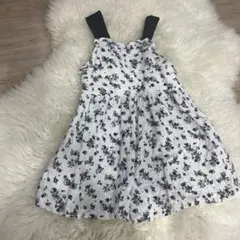 ZARA キッズ 花柄サロペット 6歳 116cm 子供服