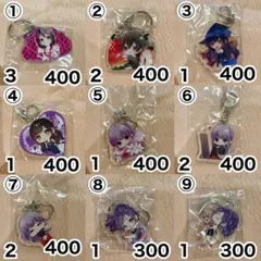 歌い手 くろくも アクキー ラバーストラップ