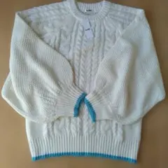 新品未使用品GeeRA ケーブルニット セーター　Mサイズ