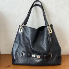 COACH ブラック　トートバッグ