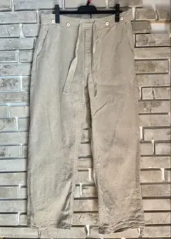Nigel Cabourn リネンピンオックス フレンチワークパンツ 34 - メルカリ