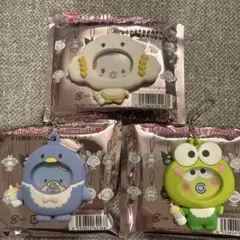 Sanrioフォトバッジ付きマスコット