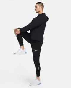 美品 Nike フェノムエリート ニットパンツ ランニングパンツ ブラック M