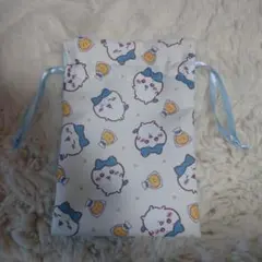 ハチワレ可愛いきんちゃく袋