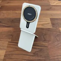【12/31〜1/6発送不可】 スマホスタンド　グレーホワイト