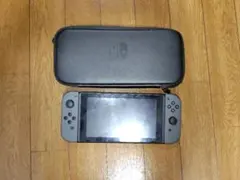 Nintendo Switchジャンク　 グレー 本体と付属品