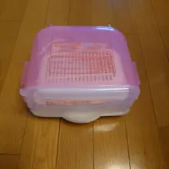 ピジョン 電子レンジスチーム&薬液消毒ケース 04023