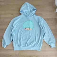 リトルツインスターズ パーカー ライトブルー　Mサイズ